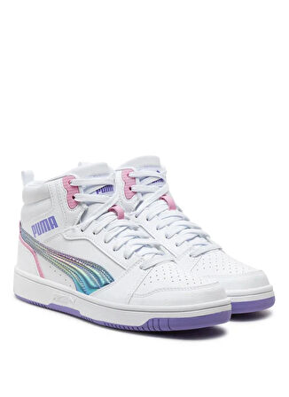 Puma Beyaz Kadın Bot 39872501-Puma ReboundV6MidBouncySky