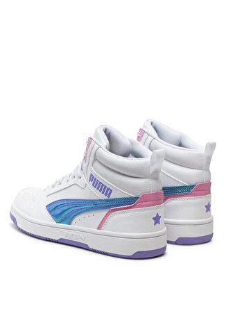 Puma Beyaz Kadın Bot 39872501-Puma ReboundV6MidBouncySky