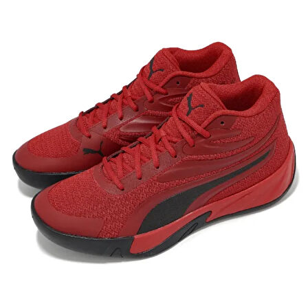 Puma Court Pro Kırmızı Genç Basketbol Ayakkabısı - 310829 02