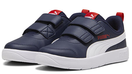 Puma Courtflex V3 V Ps 397642-03 Ortopedik Çocuk Spor Ayakkabı