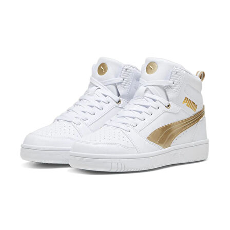 Puma 397474 Rebound v6 Metallic Dream Spor Ayakkabı Beyaz