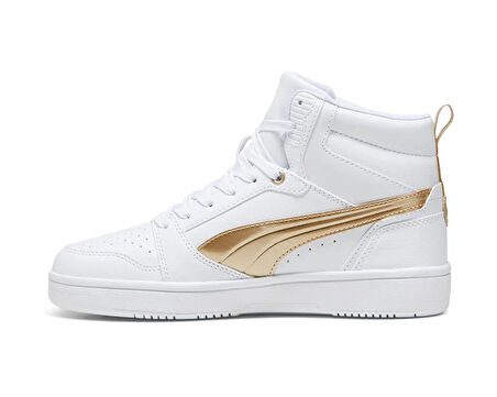 Puma Rebound V6 Metallic Dream Kadın Günlük Ayakkabı 39747401 Beyaz