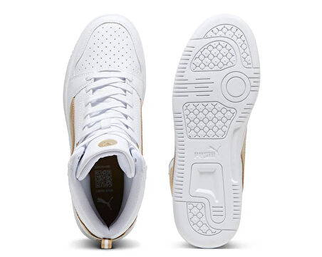Puma Rebound V6 Metallic Dream Kadın Günlük Ayakkabı 39747401 Beyaz