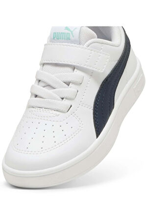 Rickie AC PS 385836 Ortopedik Çocuk Spor Ayakkabı BEYAZ-LACİVERT