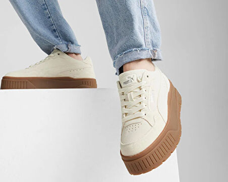 Puma Karmen II Idol Sd Kadın Günlük Ayakkabı 39746204 Bej