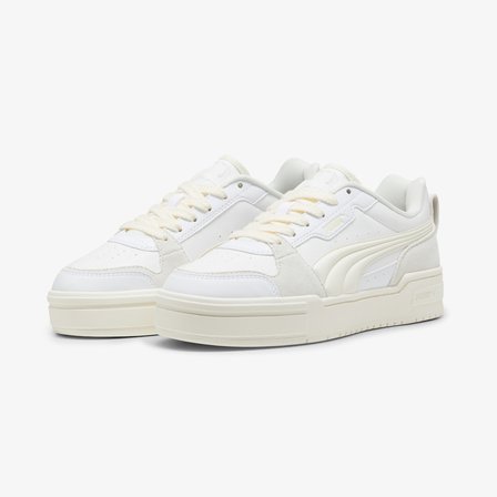 PUMA CA Pro Lux III Winter Volume Kadın Krem Spor Ayakkabı
