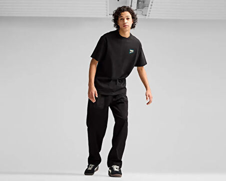 Puma Downtown Parachute Pants Erkek Günlük Eşofman Altı 62675101 Siyah