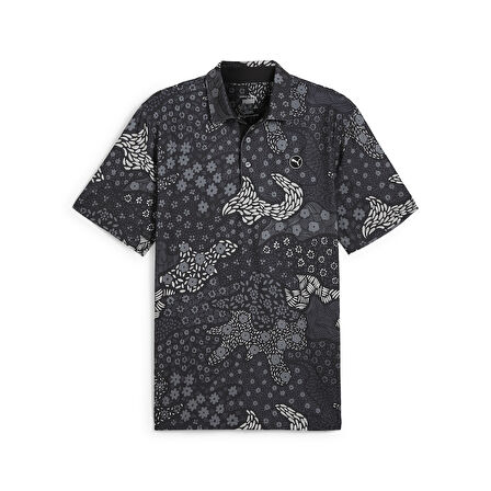 Puma Cloudspun Bloom Camo Golf Polo Tshirt