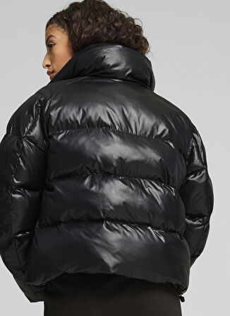 Puma Siyah Kadın Mont Shiny Puffer Jacket