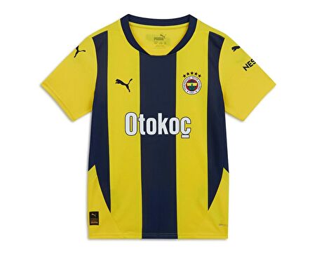 Puma Fsk Home Jersey  Jr Fenerbahçe Sk 2024/2025 Çocuk İç Saha Forması 77536401 Sarı