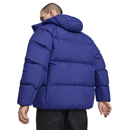 Down Puffer Erkek Mavi Günlük Stil Mont 62647627