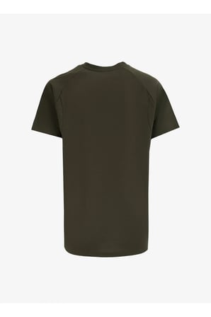 Koyu Yeşil Erkek Bisiklet Yaka T-Shirt 68169770 EVOSTRIPE Tee
