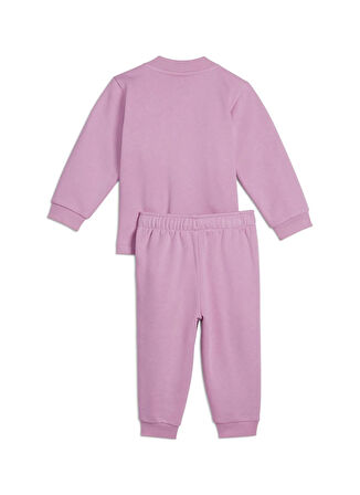 Puma Düz Pembe Bebek Eşofman Takımı 68333248B-MINICATS PUMA SQUAD