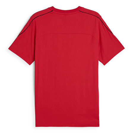 Ferrari Race Mt7+ Erkek Kırmızı Günlük Stil Tişört 62704502