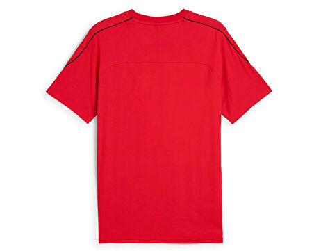 Puma Ferrari Race Mt7+ Tee Erkek Günlük Tişört 62704502 Kırmızı
