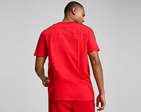 Puma Ferrari Race Mt7+ Tee Erkek Günlük Tişört 62704502 Kırmızı