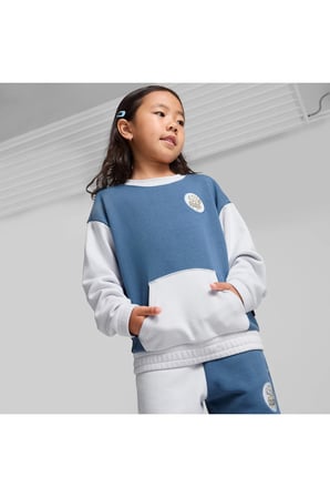 Classıcs Fc Crew Çocuk Mavi Sweatshirt