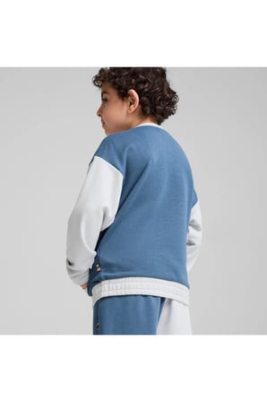 Classıcs Fc Crew Çocuk Mavi Sweatshirt