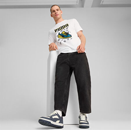 Puma Graphics Tee Beyaz Erkek Tişört - 683209 02