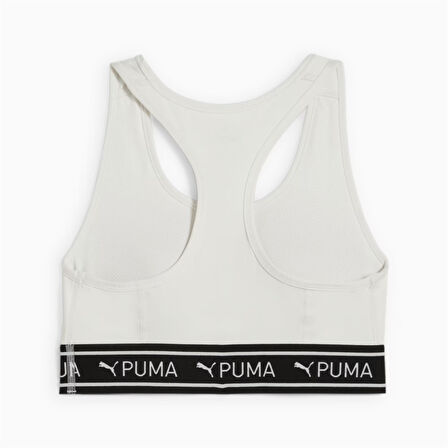 Puma 4KEEPS Elastic Bra Beyaz Sporcu sütyeni - 525319 05