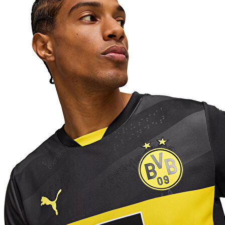 Borussia Dortmund Away Erkek Siyah Futbol Forma 77495602