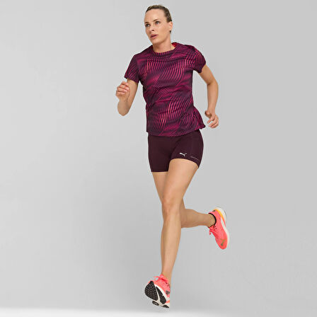 Puma Run Favorite Aop Tee W Kadın T-shirt