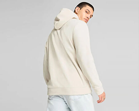 Puma Ess Elevated Hoodie Erkek Günlük Sweatshirts 68189287 Bej