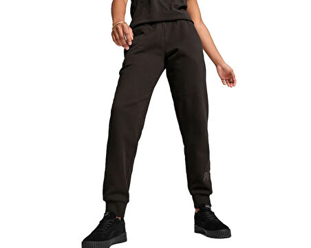 Puma Ess+ Animal Pants Fl Kadın Günlük Eşofman Altı 68149601 Siyah