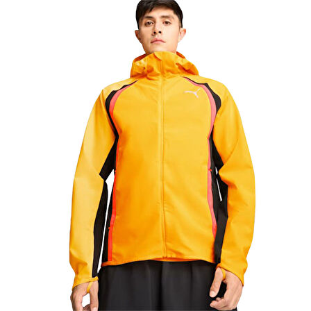 Run Ultwve Raincell Erkek Sarı Koşu Yağmurluk 52579938