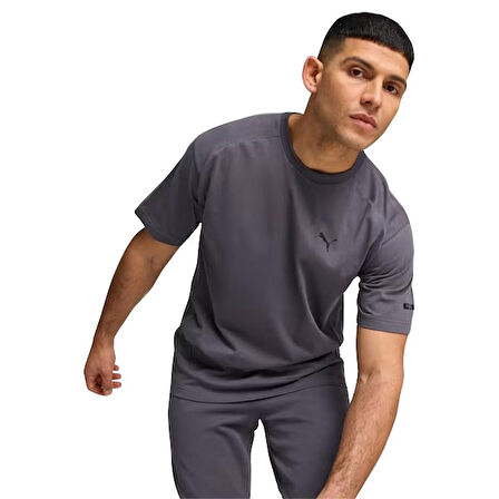 Rad/Cal Erkek Gri Günlük Stil T-Shirt 68161769