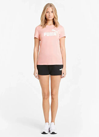 Puma Düz Pembe Kız Çocuk T-Shirt 68188050-ESS+ PUMA FC Tee