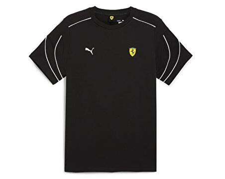 Puma Ferrari Race Mt7+ Tee Erkek Günlük Tişört 62704501 Siyah