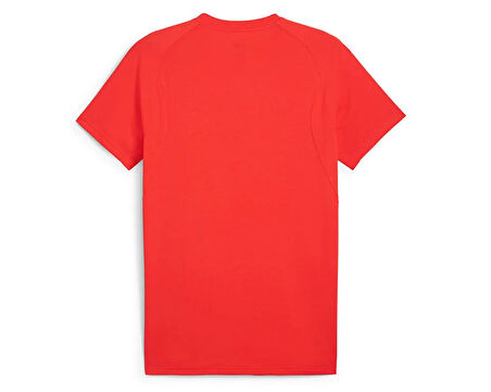 Puma Evostripe Tee Erkek Günlük Tişört 68169718 Kırmızı