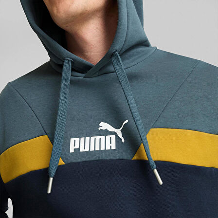 Puma Erkek Hoodie Power Colorblock