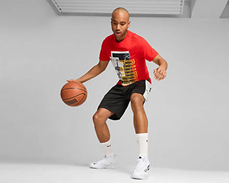 Puma Wınnıng Shot Tee 1 Erkek Günlük Tişört 68231101 Kırmızı