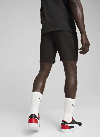 Puma 62705101 Ferrari Race Shorts PUMA B Siyah Lastikli Bel Regular Fit Düz Erkek Şort