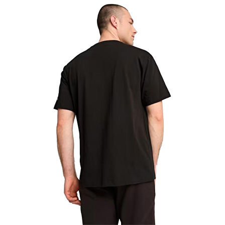 Rad/Cal Erkek Siyah Günlük Stil T-Shirt 68161701