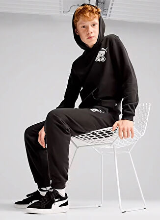 Puma Baskılı Erkek Bej Sweatshırt 68276987-ESS+ MID 90S Hoodie TR