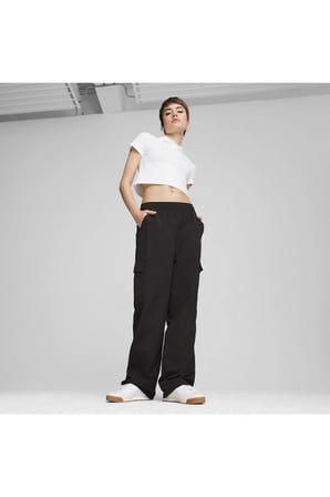 DOWNTOWN Cargo Pants Siyah Kadın Pantolon