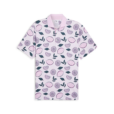 Puma AP Pink Lemonade Golf Polo Tshirt