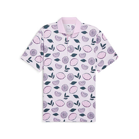 Puma AP Pink Lemonade Golf Polo Tshirt