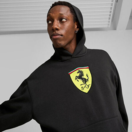 Puma 62705401 Ferrari Race Bigshield Hdie Erkek Sweatshirt