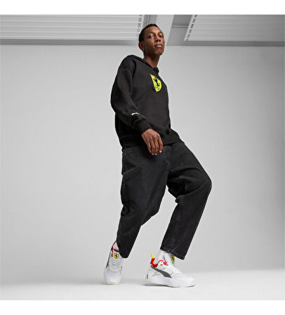 Puma 62705401 Ferrari Race Bigshield Hdie Erkek Sweatshirt
