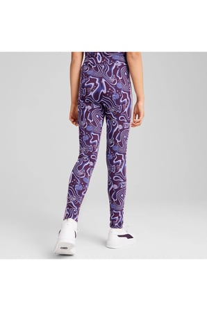 Lava Land Leggings Çocuk Mor Tayt