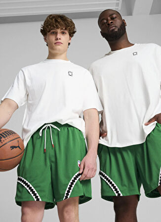 Puma 62759404Pivot Unisex Tee 2.0 Beyaz Yuvarlak Yaka Regular Fit Düz Erkek T-Shirt