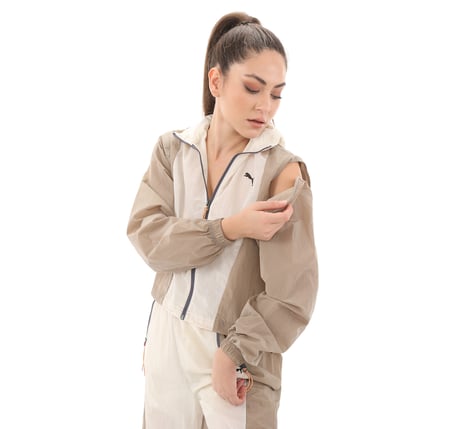 626641-87 Puma Dare To Modular Jacket Kadın Ceket Kahve