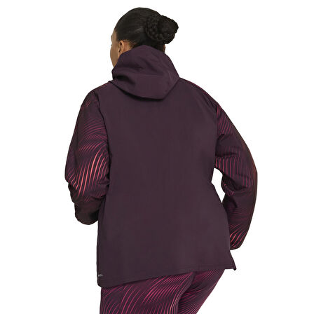 Run Favorite Aop Kadın Mor Koşu Ceket 52403544