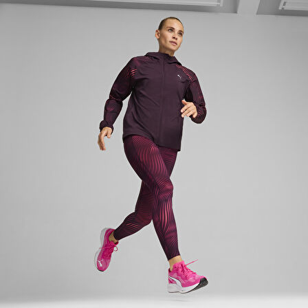 Run Favorite Aop Kadın Mor Koşu Ceket 52403544
