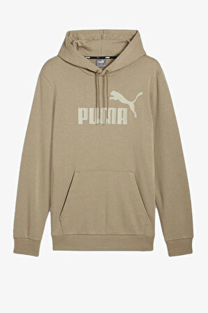 Puma Ess Big Logo Erkek Bej Sweatshirt 58668913