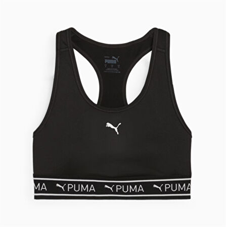 Puma 4KEEPS Elastic Bra Siyah Sporcu sütyeni - 525319 51